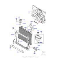  LR134919 - J8A28K336AD RADYATÖR ÜST BRAKETİ 