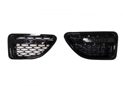 2005-2009 RANGE ROVER SPORT ÇAMURLUK HAVA IZGARA SETİ (KOMPLE SİYAH)