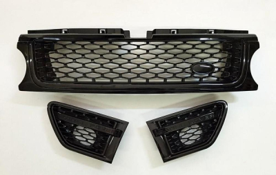 2010-2013 RANGE ROVER SPORT ÖN PANJ &ÇAM.HAV.IZGR. SETİ (KOMPLE SİYAH)