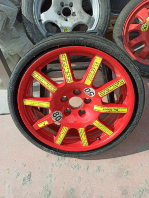 95B601027 2015-2018 PORSCHE MACAN YEDEK KIRMIZI JANT 6Bx18H2