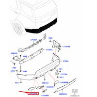LR083028 LAND ROVER ARKA TAMPON PARÇASI | MOTOLAND