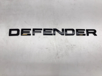 ÖN KAPUT ÜSTÜ YAZI (DEFENDER)(SİYAH) NEW DEFENDER