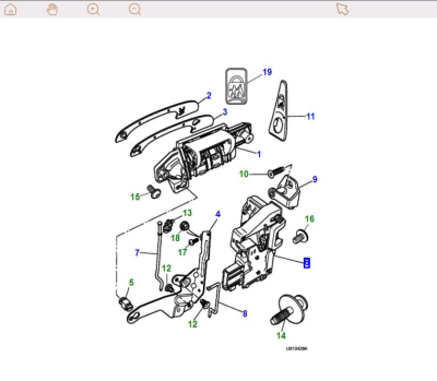 XR853055 - 5W4A5426413DA Jaguar S-TYPE 1999 - 2008 CLASSIC 