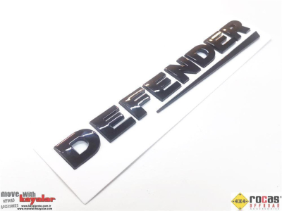 DEFENDER ARKA 5.KAPI ÜSTÜ YAZI (DEFENDER) (SİYAH)