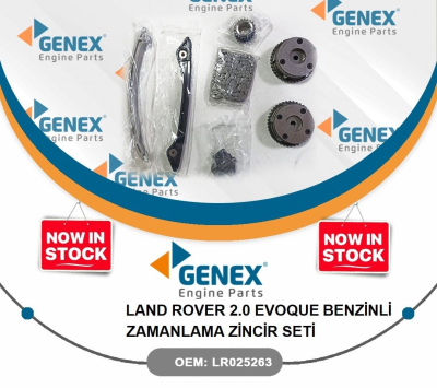 LAND ROVER 2.0 EVOQUE ZAMANLAMA ZİNCİR SETİ BENZİNLİ