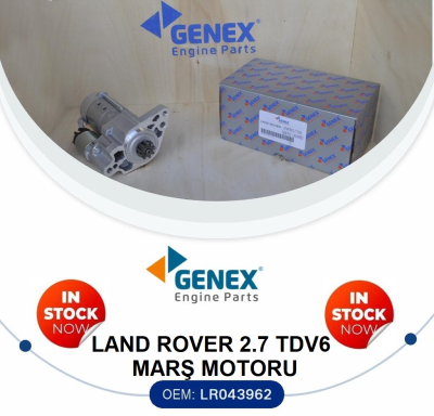LAND ROVER 2.7 TDV6 MARŞ MOTORU