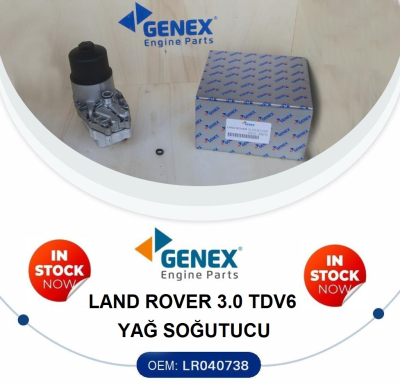 LAND ROVER 3.0 TDV6 YAĞ SOĞUTUCU 