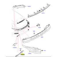 LR093436 / J8A213A569AE LAND ROVER RANGE ROVER VELAR ARKA TAMPON SOL REFLEKTÖR SIFIR | MOTOLAND