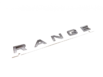 NEW RANGE ROVER 2 ÖN KAPUT ÜSTÜ YAZI (RANGE) (SILVERY)