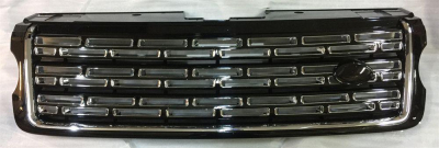 NEW RANGE ROVER 3 - 2013 > ÖN PANJUR (KOMPLE SİYAH- KROM ŞERİT)