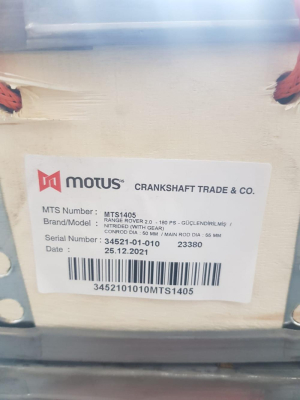 RANGE ROVER KRANK 2.0 180PS GÜÇLENDİRİLMİŞ - MTS1405