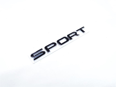 RANGE ROVER SPORT - 2014 ARKA 5.KAPI ÜSTÜ ( SPORT ) YAZI (SİYAH)