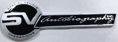 RANGE ROVER SPORT-2014 ARKA 5.KAPI ÜSTÜ (SVR AUTOBIOGRAPY) LOGO