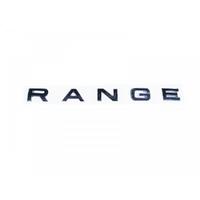 RANGE ROVER SPORT ÖN KAPUT ÜSTÜ YAZI (RANGE) (SİYAH DESEN KROM ÇITA)