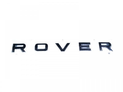 RANGE ROVER SPORT ÖN KAPUT ÜSTÜ YAZI (ROVER) (SİYAH DESEN KROM ÇITA)